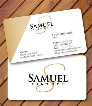 Schreibwaren-Design von Sbss für Samuel Finance Pty Ltd | Design: #854298