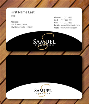 Stationery Design by Sbss for Samuel Finance Pty Ltd | Design: #854304