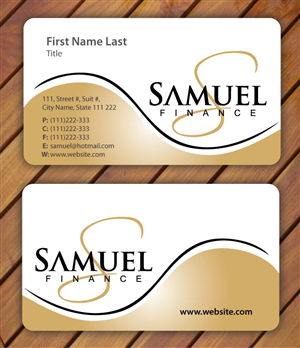 Stationery Design by Sbss for Samuel Finance Pty Ltd | Design: #854307