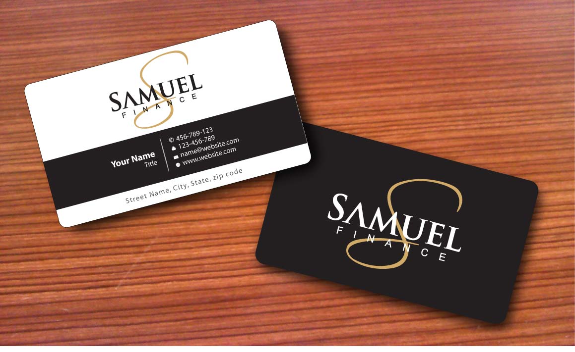 Schreibwaren-Design von Sbss für Samuel Finance Pty Ltd | Design #854310