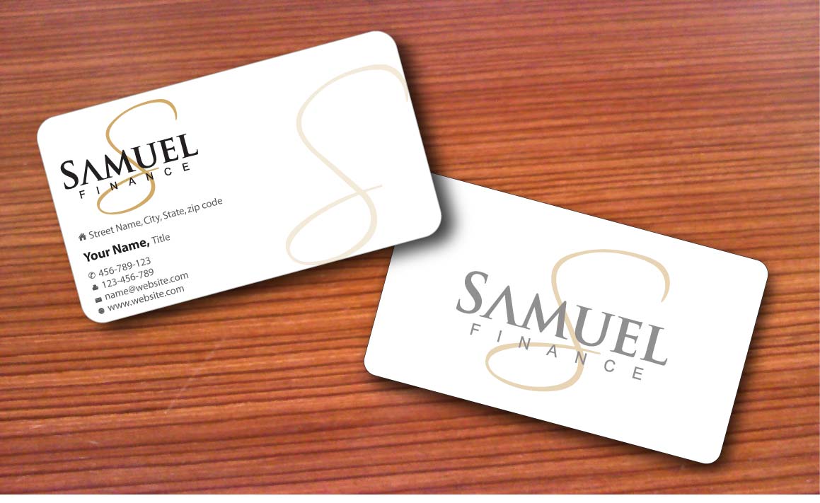 Schreibwaren-Design von Sbss für Samuel Finance Pty Ltd | Design #854313