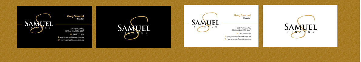 Schreibwaren-Design von Sbss für Samuel Finance Pty Ltd | Design #864695