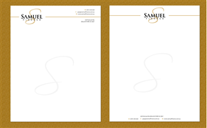 Design de Papeterie par Sbss pour Samuel Finance Pty Ltd | Design : #864697