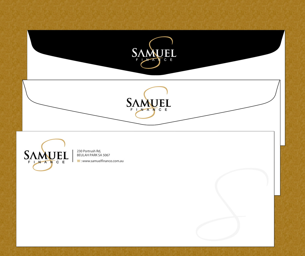 Design de Papeterie par Sbss pour Samuel Finance Pty Ltd | Design #864700