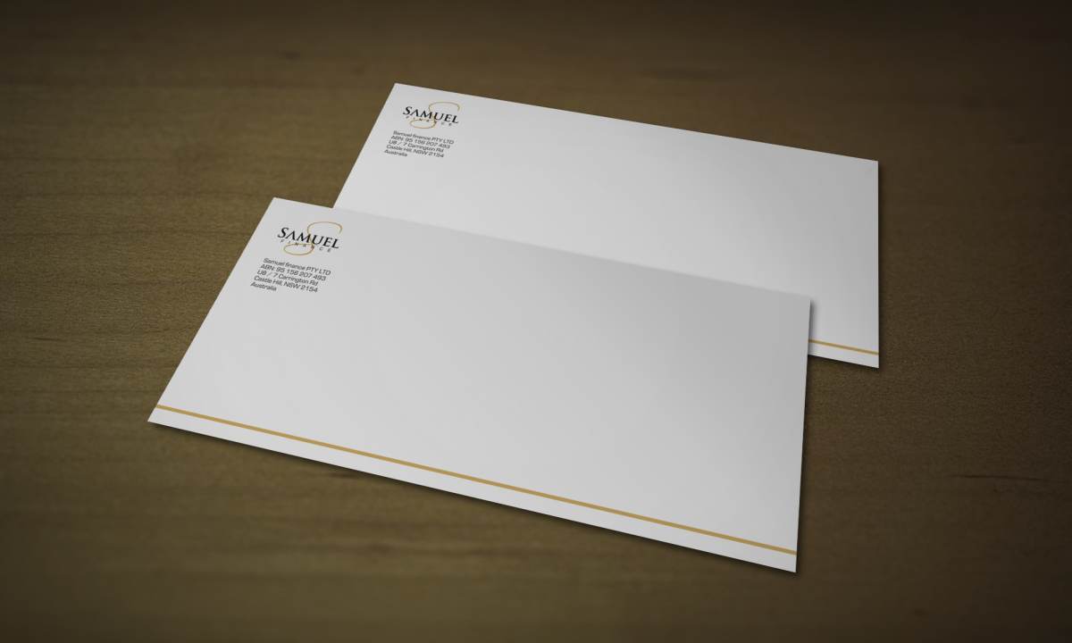 Stationery Design by HYPdesign for Samuel Finance Pty Ltd | Design #852082