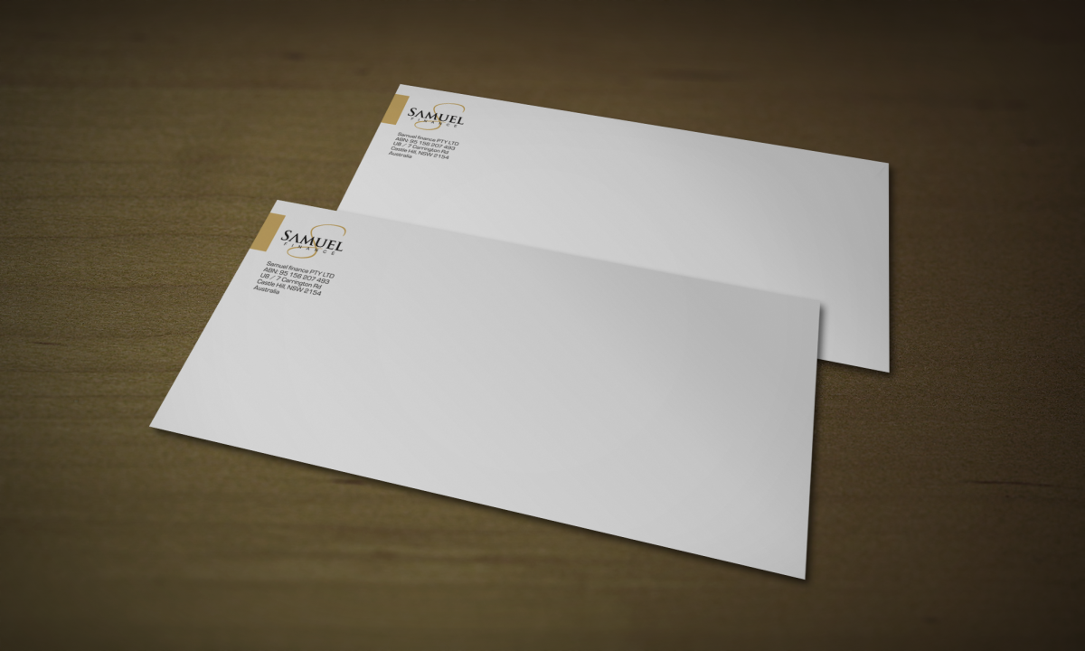 Stationery Design by HYPdesign for Samuel Finance Pty Ltd | Design #852096