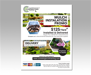 Conestoga Contracting In need of monthly newsletter | Newsletter-Design von mcoco