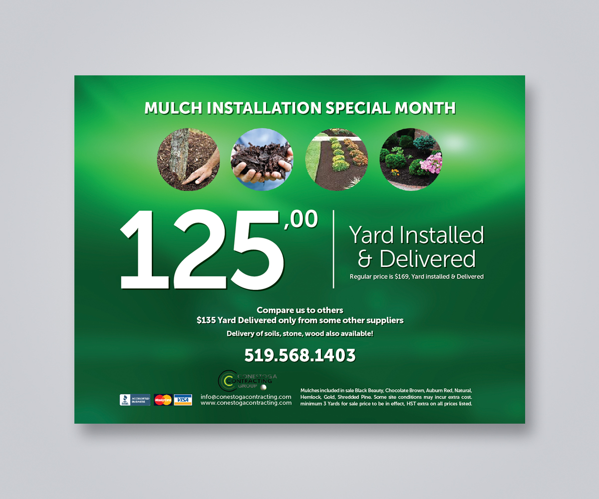 Newsletter Design by DLab™ for Conestoga Contracting Group Inc | Design #3481929