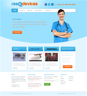 Web Design by Emmanuel for this project | Design: #3555129