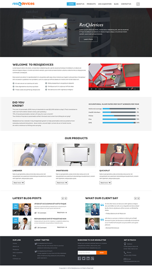 Diseño Web por Mayank Patel para este proyecto | Diseño #3464471