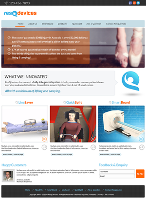 Web Design by amberegg for this project | Design: #3450649