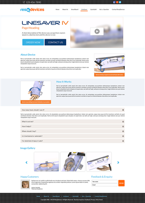 Web Design by amberegg for this project | Design: #3457124