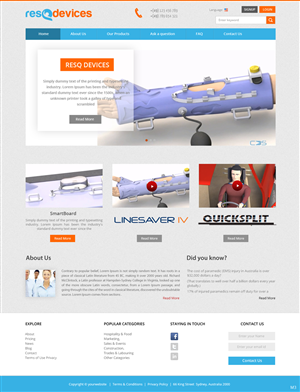 Web Design by pb for this project | Design: #3455251