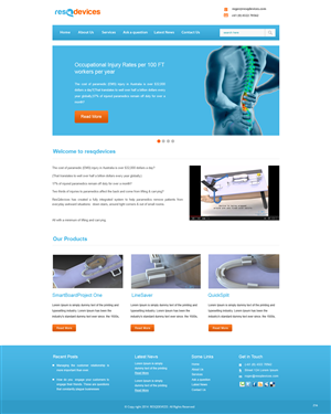 Web Design by pb for this project | Design: #3455353