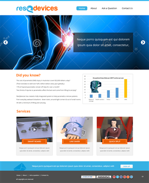 Web Design by pb for this project | Design: #3474072