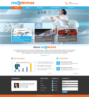 Web Design by Sbss for this project | Design: #3464407