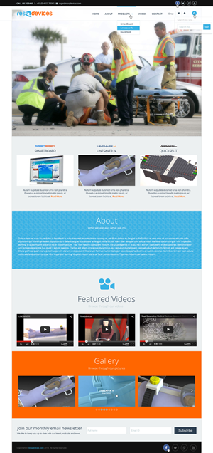 Web Design by Da Miracle for this project | Design: #3469971