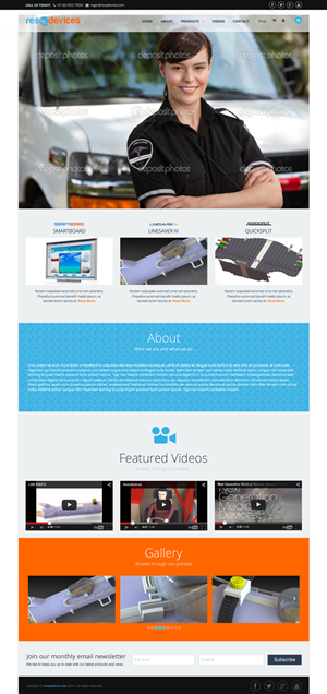 Web Design by Da Miracle for this project | Design: #3765286