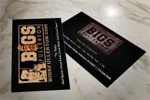 Business card for a restaurant/bar | Diseño de Tarjeta de Presentación por MT