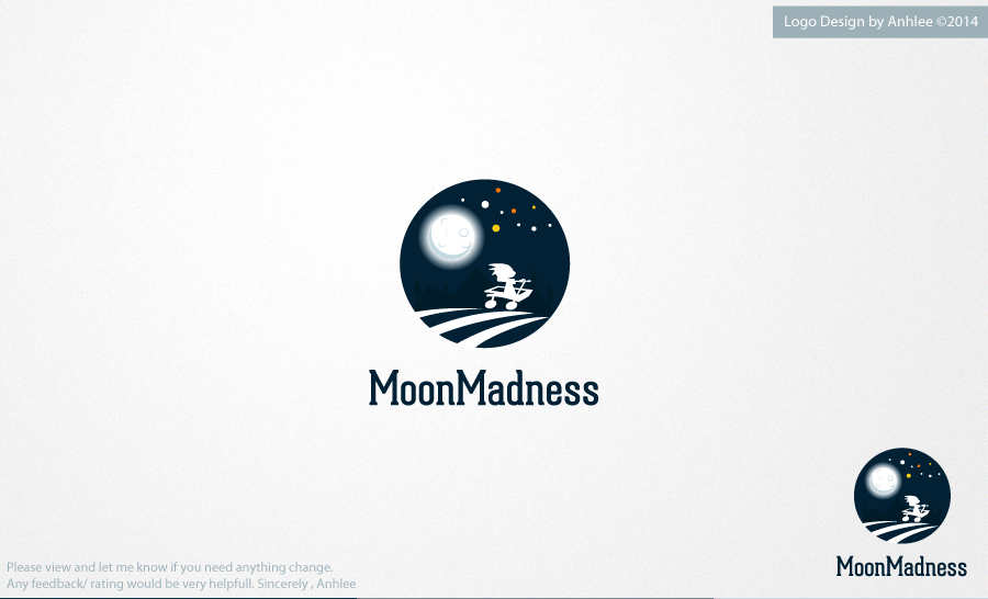 Logo Design by Anhlee for Moonmadness | Design #3516273