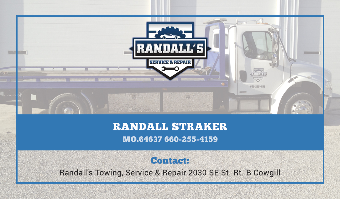 Business Card Design by Atom for Randall's Service & Repair | Design #3454881