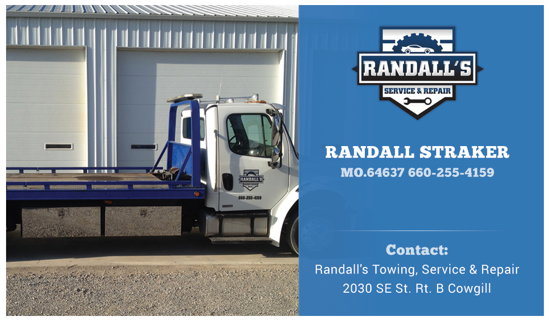 Business Card Design by Atom for Randall's Service & Repair | Design #3454883