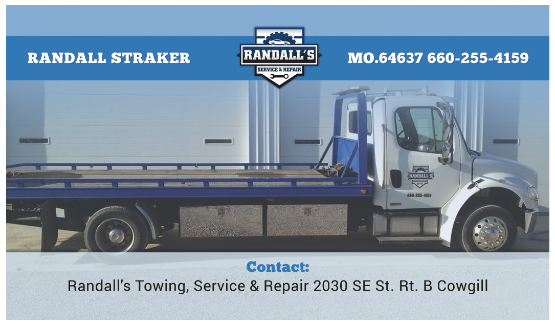 Business Card Design by Atom for Randall's Service & Repair | Design #3454888