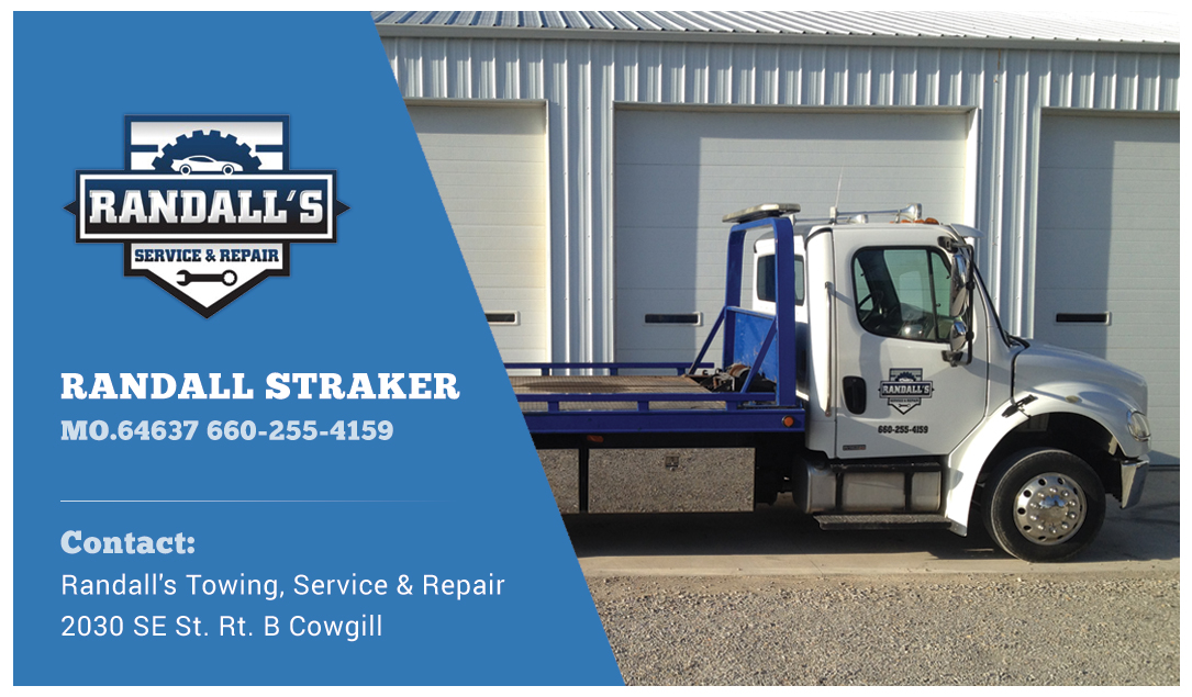 Business Card Design by Atom for Randall's Service & Repair | Design #3454915