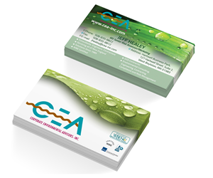 Business Card Design by avdeeva.alex for Corporate Environmental Advisors, Inc.  | Design: #3471084