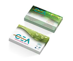 Business Card Design by avdeeva.alex for Corporate Environmental Advisors, Inc.  | Design: #3487652