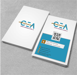 Business Card Design by AwsomeD for Corporate Environmental Advisors, Inc.  | Design: #3455253