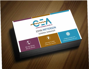 Business Card Design by AwsomeD for Corporate Environmental Advisors, Inc.  | Design: #3455256