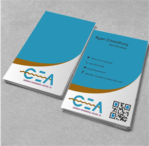 Business Card Design by AwsomeD for Corporate Environmental Advisors, Inc.  | Design: #3455258