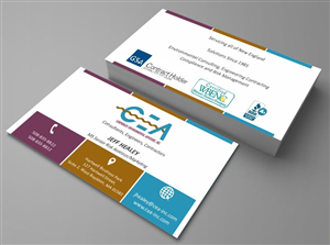 Business Card Design by AwsomeD for Corporate Environmental Advisors, Inc.  | Design: #3561892