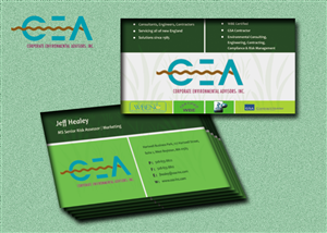 Business Card Design by Swayam for Corporate Environmental Advisors, Inc.  | Design: #3472573
