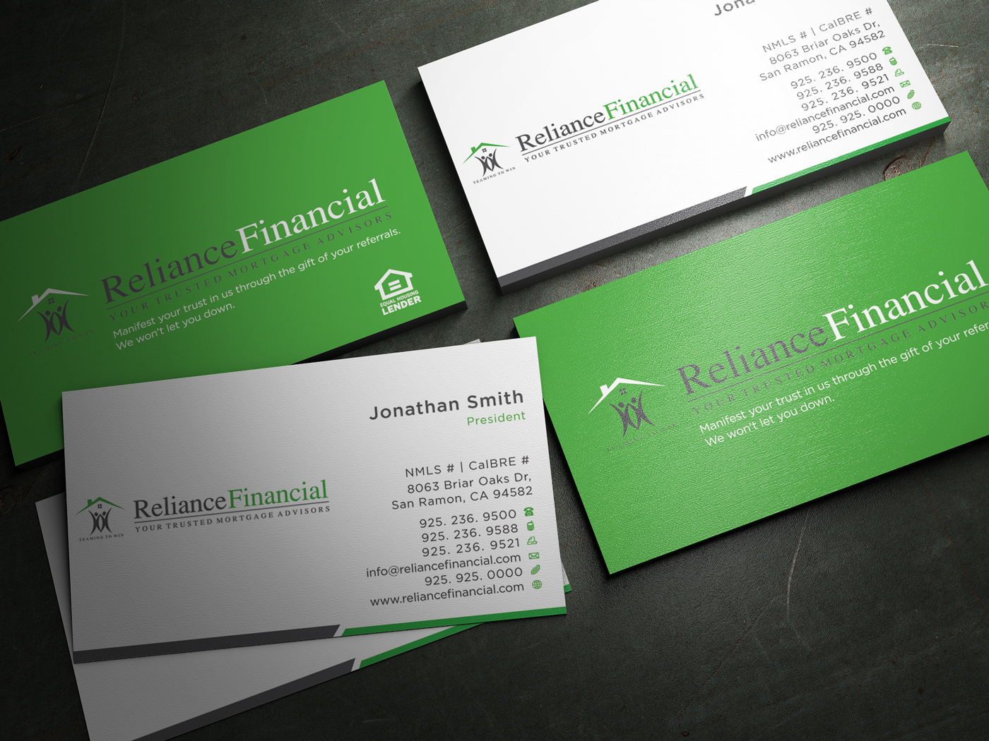 Stationery Design by Mili_Mi for Reliance Financial | Design #3546008