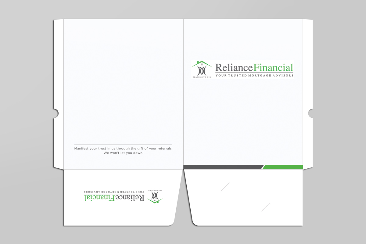 Stationery Design by Mili_Mi for Reliance Financial | Design #3553756
