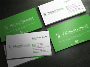 Stationery Design by Mili_Mi for Reliance Financial | Design: #3560813