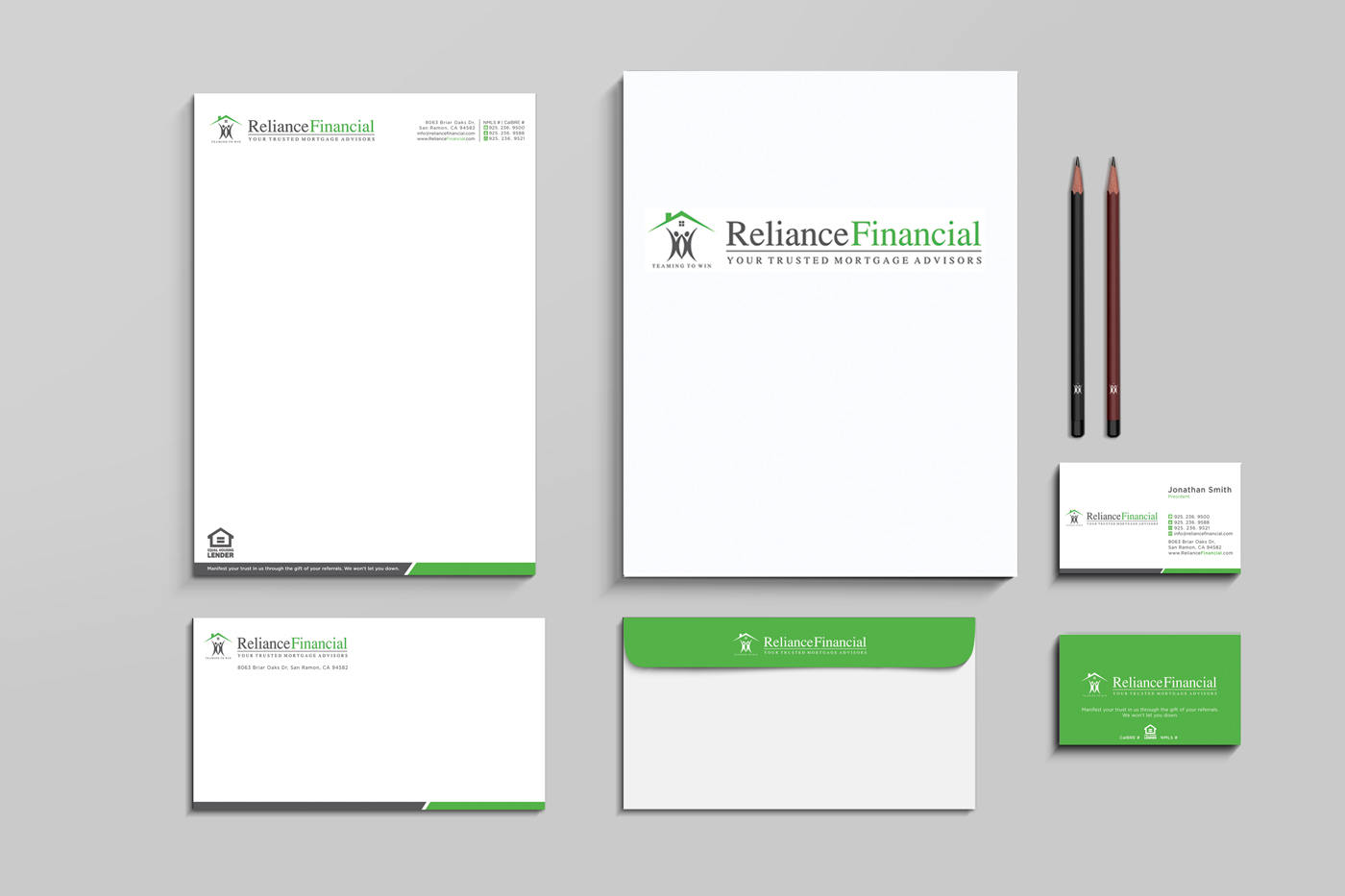 Schreibwaren-Design von Mili_Mi für Reliance Financial | Design #3560819
