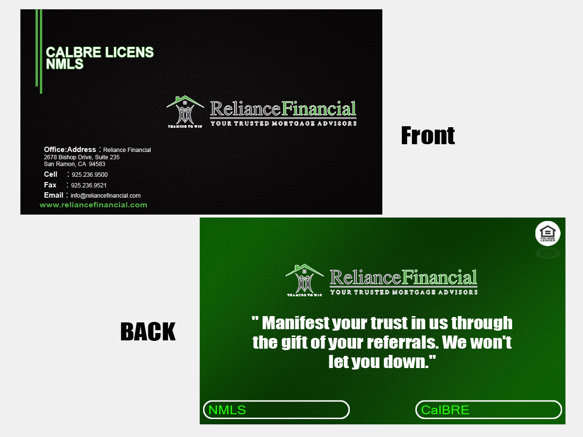 Design de Papeterie par fahad wajhi pour Reliance Financial | Design #3576097