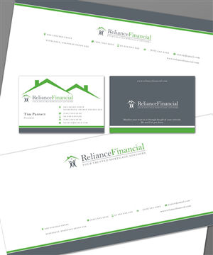 Stationery Design by ferry_studio for Reliance Financial | Design: #3502384