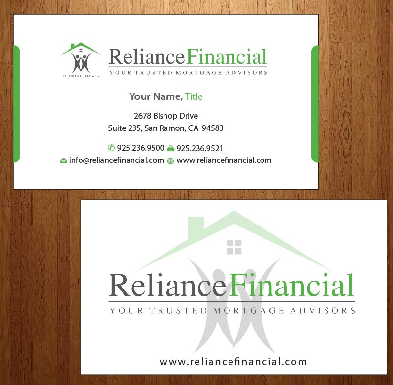 Stationery Design by Joy16589 for Reliance Financial | Design #3506527
