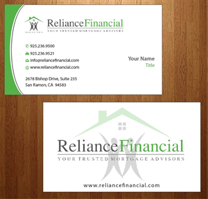 Stationery Design by Joy16589 for Reliance Financial | Design: #3506559