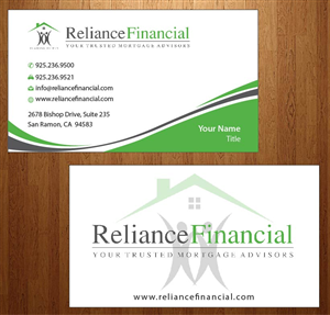 Stationery Design by Joy16589 for Reliance Financial | Design: #3506577