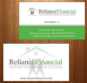 Stationery Design by Joy16589 for Reliance Financial | Design: #3506581