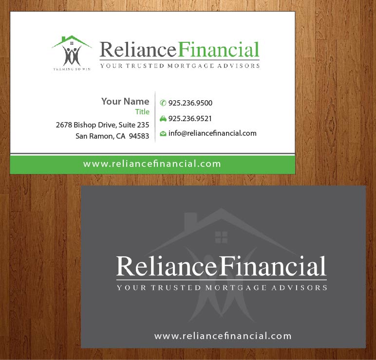 Stationery Design by Joy16589 for Reliance Financial | Design #3506596