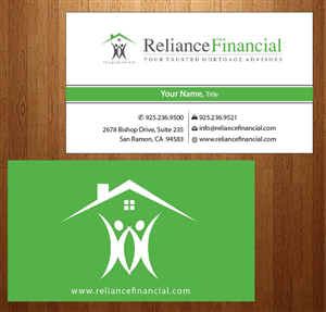 Stationery Design by Joy16589 for Reliance Financial | Design: #3506602