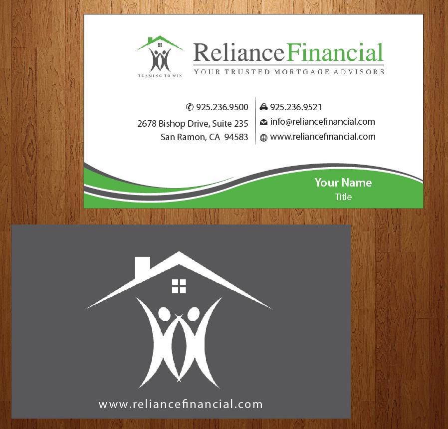 Stationery Design by Joy16589 for Reliance Financial | Design #3506605