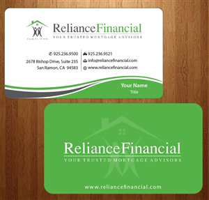 Stationery Design by Joy16589 for Reliance Financial | Design: #3506616