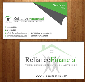 Stationery Design by Joy16589 for Reliance Financial | Design: #3506630